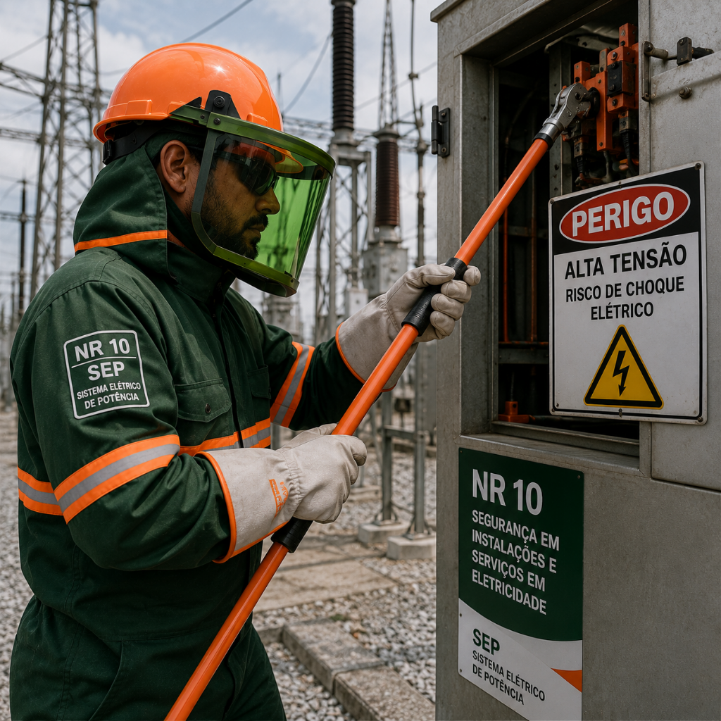 CURSO NR 10 SEP FORMAÇÃO – SEGURANÇA NO SISTEMA ELÉTRICO DE POTÊNCIA E EM SUAS PROXIMIDADES