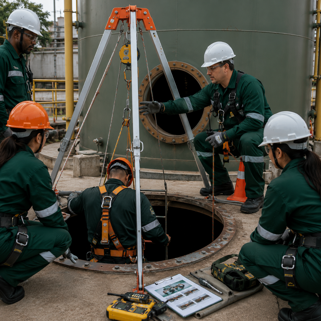 CURSO NR 33 FORMAÇÃO – SEGURANÇA E SAÚDE NOS TRABALHOS EM ESPAÇOS CONFINADOS – VIGIA E TRABALHADOR AUTORIZADO