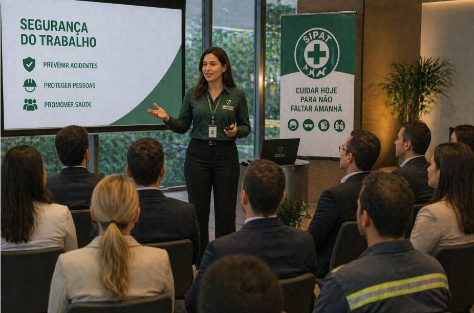 WORKSHOPS E PALESTRAS EM SEGURANÇA DO TRABALHO